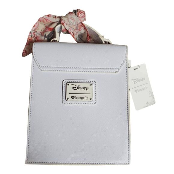 Loungefly Disney Marie Aristocats HEART LOGO crossbody NWT - Picture 2 of 3